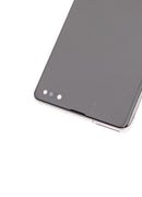 Pantalla OLED Samsung Galaxy S10 5G Crown Silver usada con marco, lista para reparación de display.