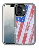 Funda robusta iPhone 16 Plus (US FLAG)