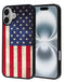 Encuentra la mejor carcasa de aluminio impresa con la bandera de Estados Unidos para iPhone 16 en Guatemala.