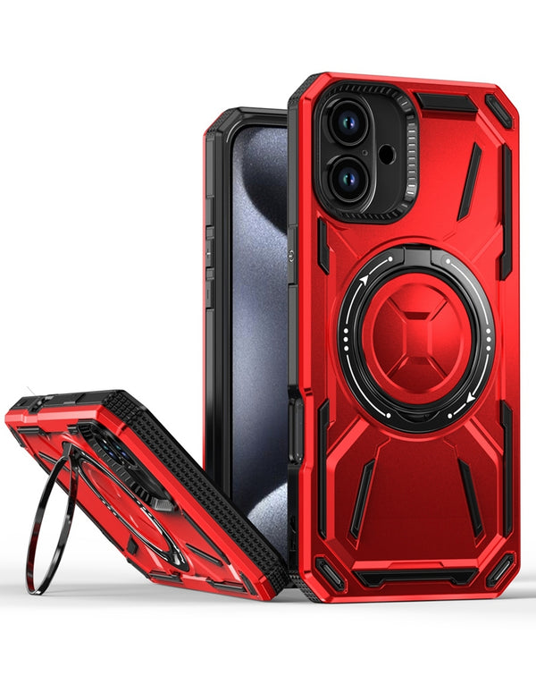 Protege tu iPhone 16 Plus con una funda antigolpes con soporte de anillo incorporado en Guatemala.