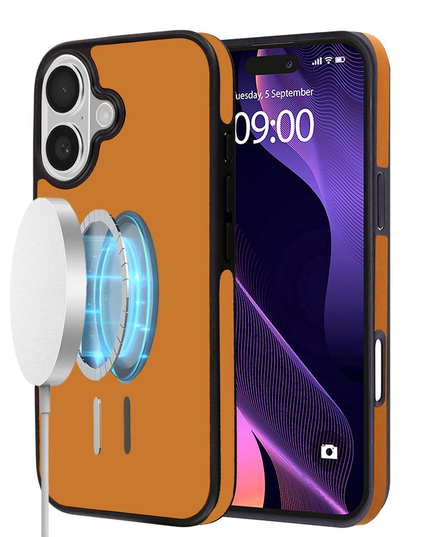 Encuentra la mejor funda full cover de cuero con carga inalámbrica para iPhone 16 en Guatemala.