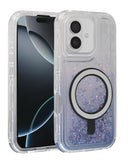 Protege tu iPhone 16 Plus con un case glitter liquid con carga inalámbrica en Guatemala.