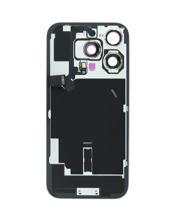 tapa trasera con NFC wireless y iman MagSafe iPhone 16 Pro (NATURAL TITANIUM)