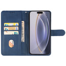 Encuentra la mejor funda de cuero azul con ranura para tarjeta para iPhone en Guatemala en SlowBack.