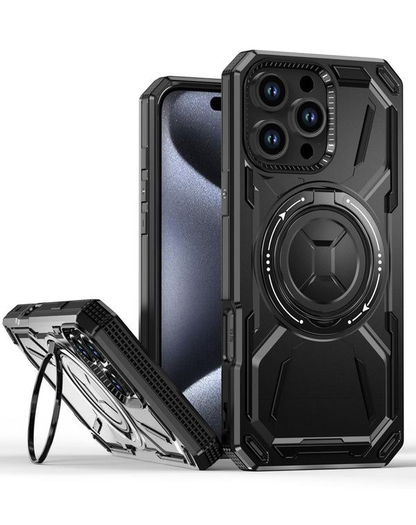 Protege tu iPhone 16 Pro con una funda resistente de cuerpo entero con soporte de anillo incorporado en Guatemala.