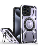 Encuentra la mejor funda antichoque con soporte de anillo para tu iPhone 16 Pro en Guatemala.