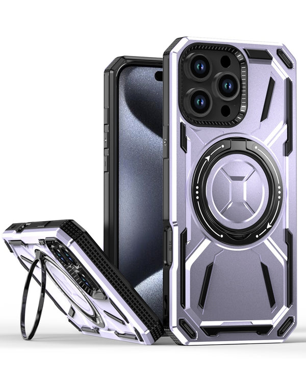 Encuentra la mejor funda antichoque con soporte de anillo para tu iPhone 16 Pro en Guatemala.