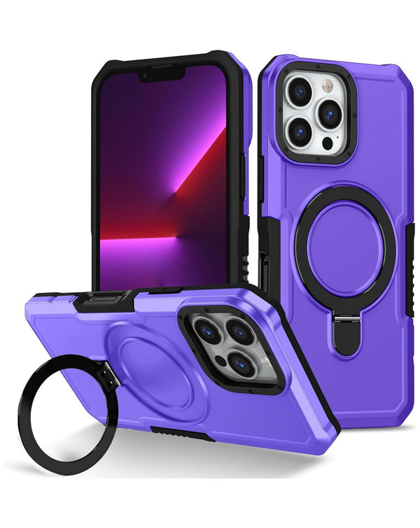 Compra el mejor case rígido antichoque con portador de anillo para iPhone 16 Pro en Guatemala.