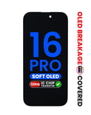 Encuentra pantallas soft OLED para iPhone 16 Pro en Guatemala con este proveedor mayorista de partes Apple.