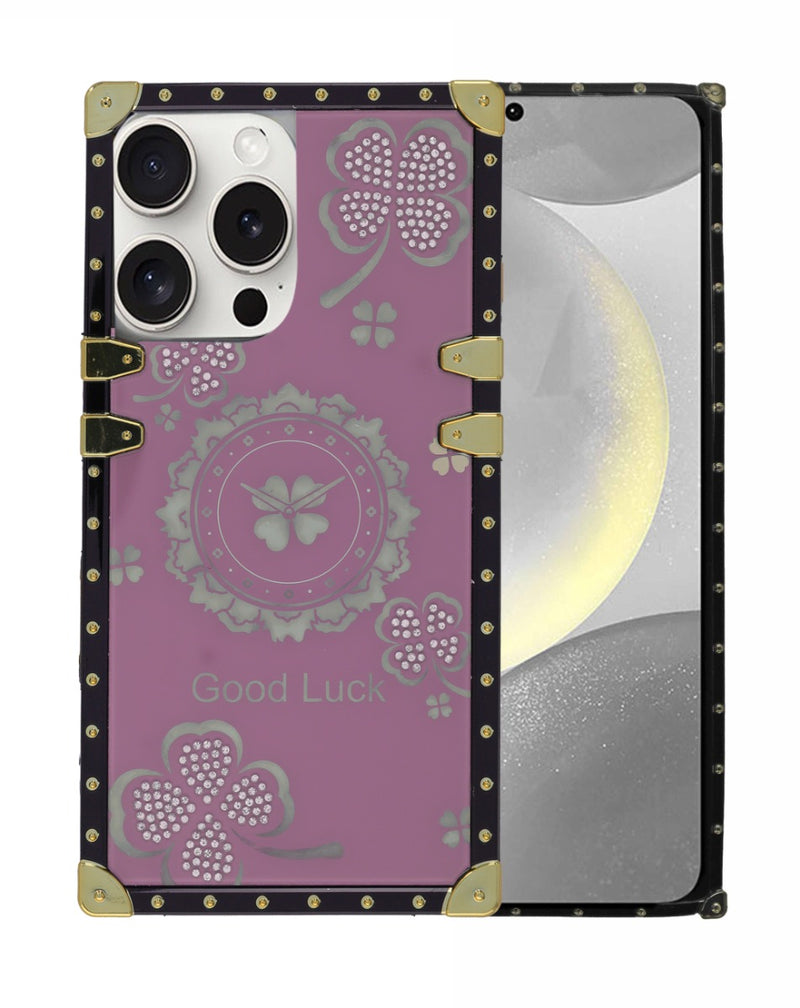 Funda de lujo acrilica espejo PINK iPhone 16 Pro