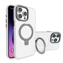Compra un Case wireless de carga Carbon con soporte anillo CLEAR para iPhone 16 Pro en Guatemala.
