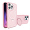 Compra el case de carga inalámbrico Carbon con soporte de anillo para iPhone 16 Pro en Guatemala, disponible en SlowBack.