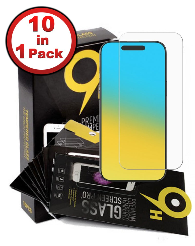 Protege la pantalla de tu iPhone 16 Pro con este vidrio templado claro de alta calidad en Guatemala.