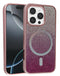 Compra la tapa trasera con carga inalámbrica Bling Diamond Crystal PINK para iPhone 16 Pro en Guatemala, disponibles en talleres de reparación y mayoristas de accesorios.