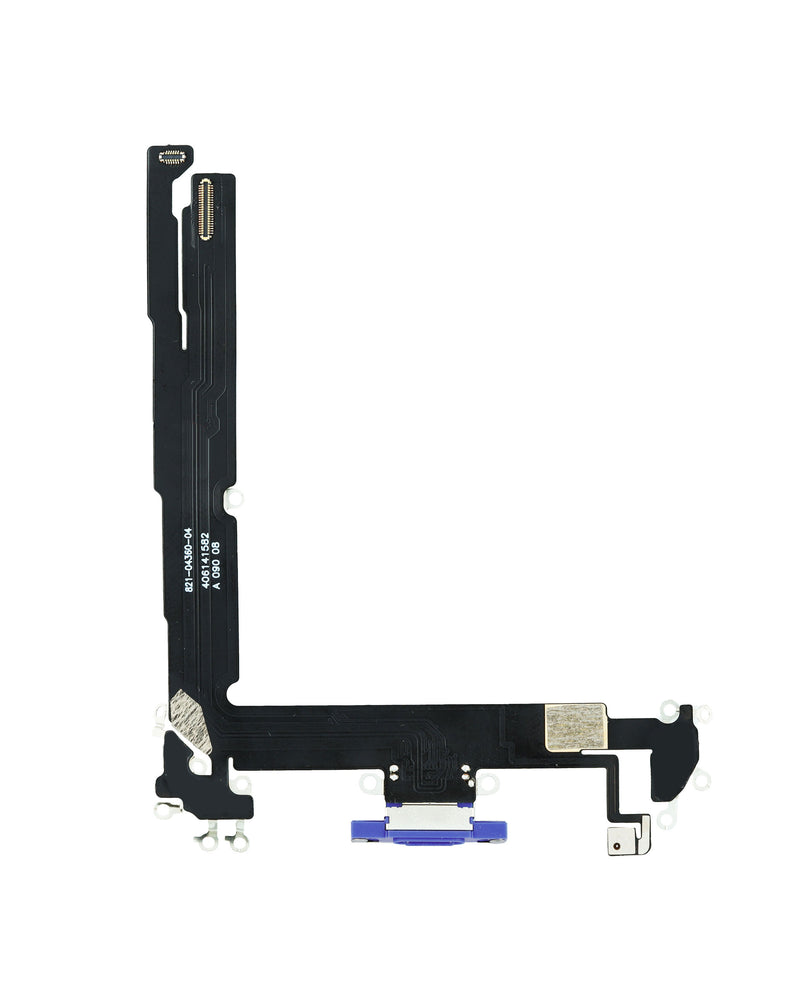 Encuentra el puerto de carga con cable flex para iPhone 16 Plus en Guatemala, ideal para reparaciones y componentes Apple en talleres y mayoristas.