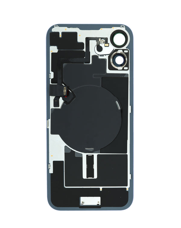 Encuentra tapas traseras con NFC inalámbrico y imán MagSafe para iPhone 16 Plus en Guatemala, disponibles en un pack de 2 en color teal.