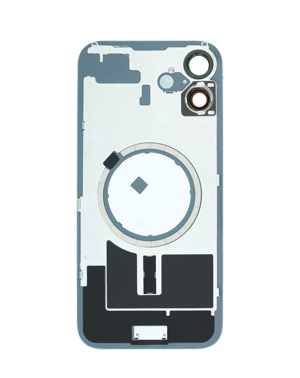 Tapa trasera con marco y magnet MagSafe para iPhone 16 Plus en Guatemala, disponible para reparaciones en talleres especializados.