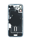 Venta de tapa trasera NO LOGO con marco, NFC inalámbrica y imán MagSafe para iPhone 16 Plus en Guatemala.