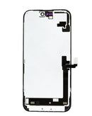 Reparación de pantalla premium OLED para iPhone 16 Plus en Guatemala, con etiquetas BajoPPLCD y iPhone 16 Plus.