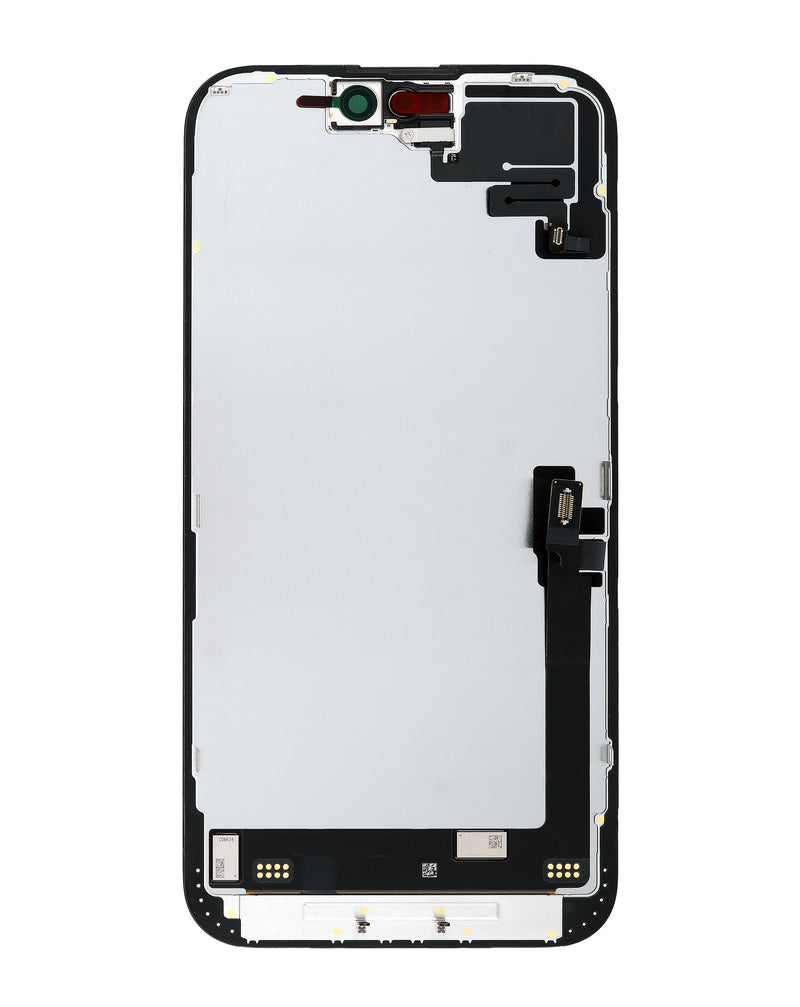 Reparación de pantalla OLED iPhone 16 Plus con sensor de proximidad flex preinstalado en Guatemala. 