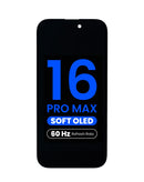 Reparación de pantalla Soft OLED para iPhone 16 Pro Max en Guatemala a cargo de expertos en reparaciones de pantallas de alta calidad.