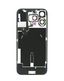 Encuentra tapas traseras con marco y flex de carga NFC inalámbrico para iPhone 16 Pro Max en Guatemala.