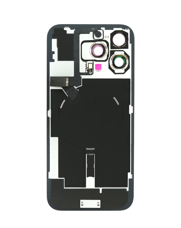 Encuentra tapas traseras con marco y flex de carga NFC inalámbrico para iPhone 16 Pro Max en Guatemala.
