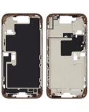Encuentra el Marco medio iPhone 16 Pro Max (DESERT TITANIUM) en Guatemala para reparaciones y repuestos al por mayor.