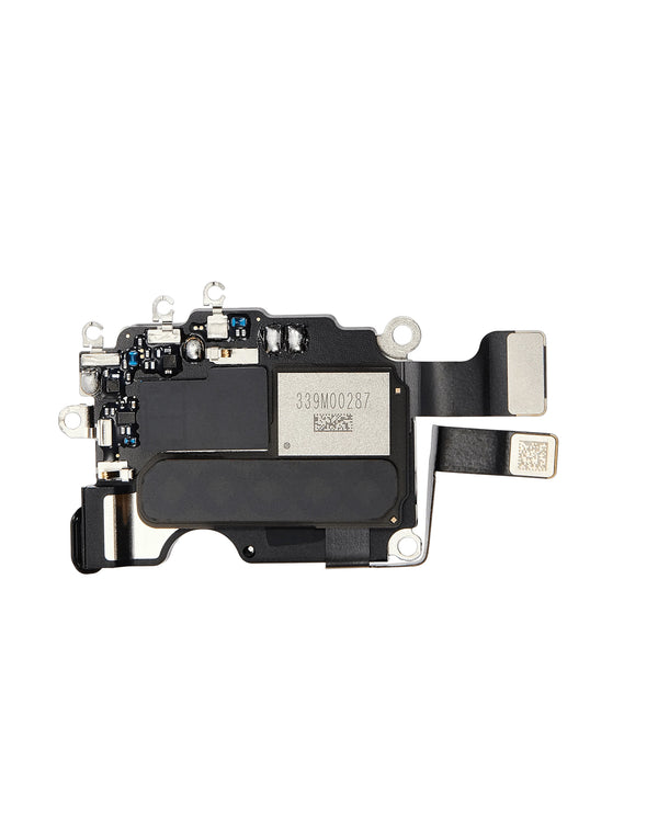 Reparación de altavoz de auricular con cable flex WiFi para iPhone 16 Pro Max en Guatemala.