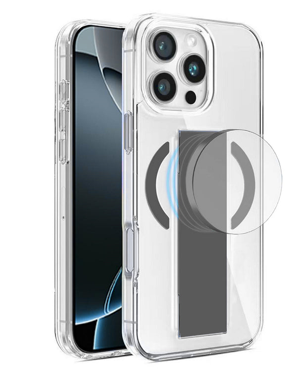 Compra el mejor Case hard clear con MagGrip para iPhone 16 Pro Max en Guatemala.