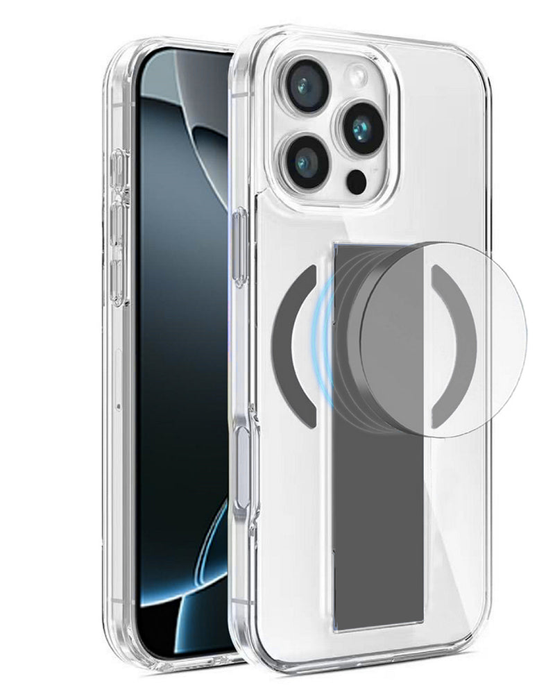 Compra el mejor Case hard clear con MagGrip para iPhone 16 Pro Max en Guatemala.