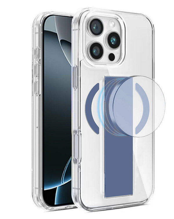Funda transparente dura con MagGrip para iPhone 16 Pro Max en Guatemala, compra al por mayor en nuestro catálogo de fundas transparentes.
