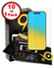 Protector de pantalla de vidrio templado transparente para iPhone 16 Pro Max en Guatemala al mejor precio, mayorista de accesorios para iPhone.