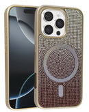 Compra el elegante Case bling diamond crystal con carga inalámbrica para iPhone 16 Pro Max en Guatemala.