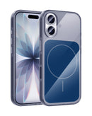 Compra un estuche magnético transparente con IC chip para iPhone 17 en Guatemala al mejor precio.