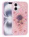 Encuentra la mejor funda de cristal Diamond Rose en color rosa para tu iPhone 17 en Guatemala.