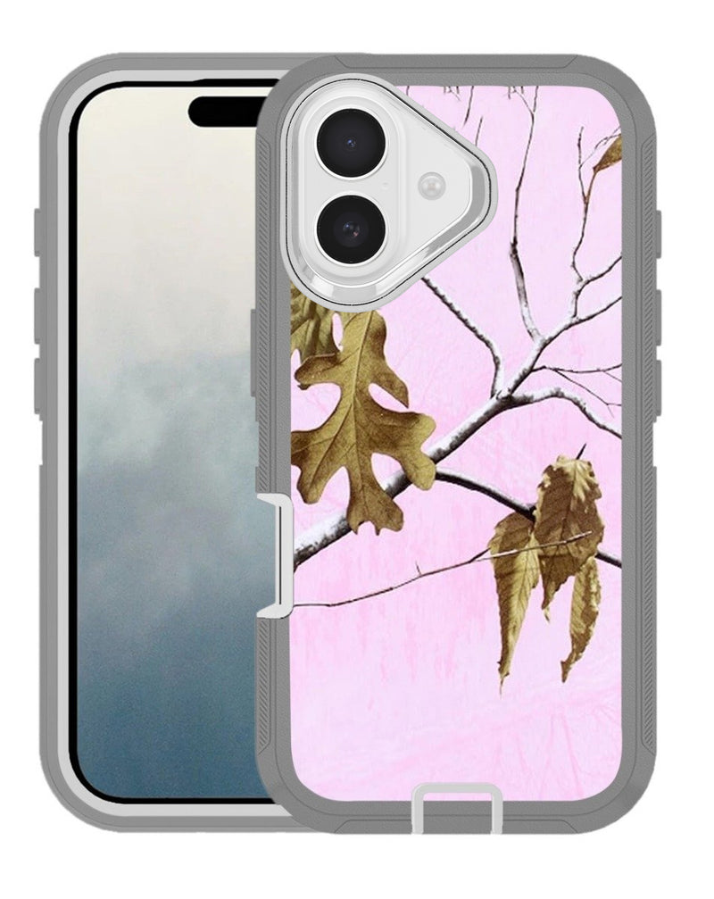 Funda heavy duty CAMO PINK iPhone 17