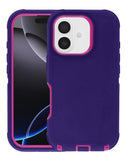 Protege tu iPhone 17 con una carcasa Heavy Duty (PURPLE & PINK) en Guatemala para mayor resistencia y estilo.