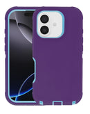 Encuentra la mejor funda heavy duty para tu iPhone 17 en color morado en Guatemala.