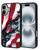 Encuentra fundas impresas en placa de aluminio con diseño Statue of Liberty en Guatemala para tu iPhone 17.