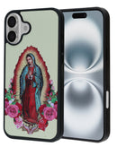 Tapa trasera aluminio impresa iPhone 17 Lady of Guadalupe
