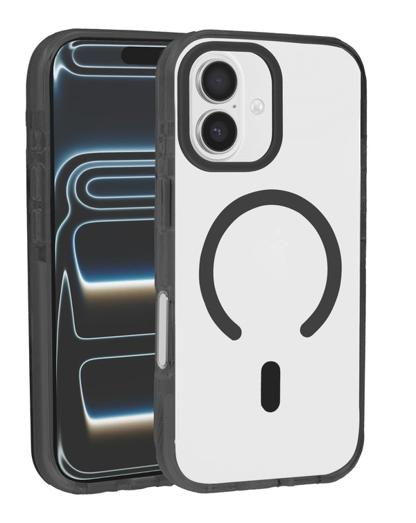 Protector de alta calidad transparente con tecnología magsafe para iPhone 17 disponible en Guatemala, ideal para proteger tu dispositivo y agregar un toque de elegancia.