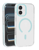 Compra el Case Color Frame crystal clear con Magsafe para iPhone 17 en Guatemala al mejor precio.