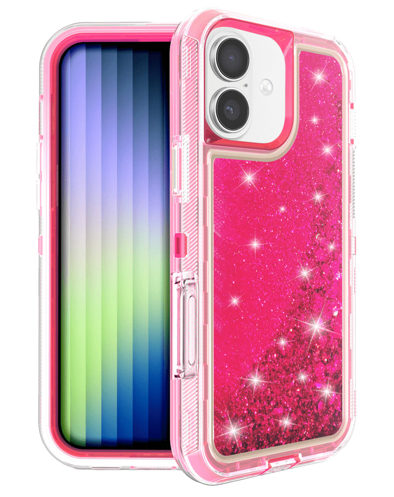 Protege tu iPhone 17 con estilo con una funda bumper glitter líquida, encuentra la mejor variedad en Guatemala.
