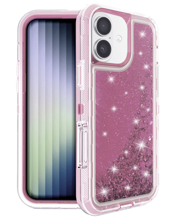 Encuentra la mejor funda glitter líquida protectora en Guatemala para tu iPhone 17 en SlowBack, mayorista de accesorios Apple.