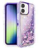 Encuentra la mejor funda protectora Glitter Liquid Bumper PURPLE para iPhone 17 en Guatemala.