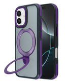 Encuentra la mejor funda transparente mate con soporte para carga inalámbrica para iPhone 17 en Guatemala.