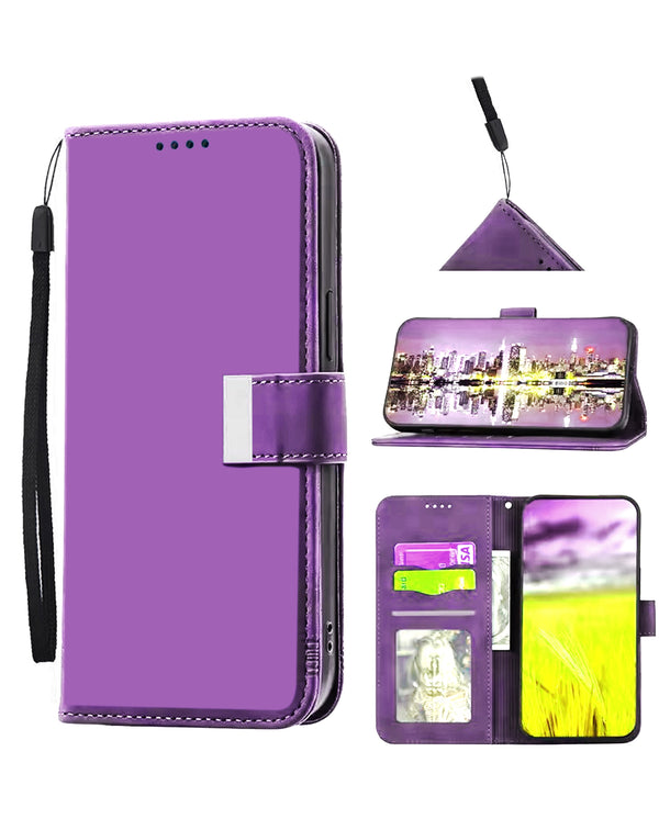 Encuentra la funda de cuero para iPhone 17 en color PURPLE en Guatemala.