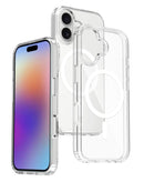 Funda transparente con carga inalámbrica para iPhone 17, disponible en Guatemala, ideal para proteger tu dispositivo y cargarlo de forma práctica.
