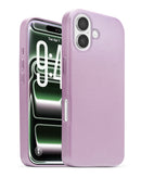 Protege tu iPhone con estilo y carga de forma inalámbrica con esta funda de cuero color light purple en Guatemala.